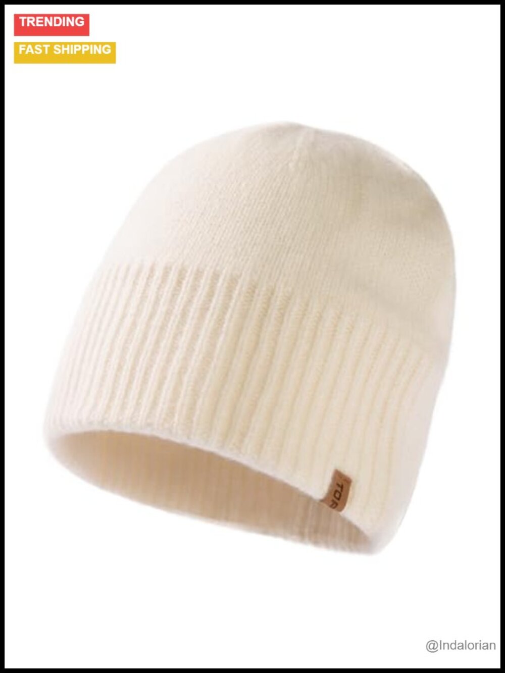 Merino Wool Beanie with Polartec Fleece Lining